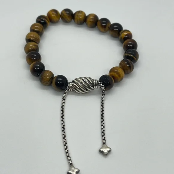 David Yurman Spiritual Beads Bracelet, Tiger’s Eye - Picture 5 of 8